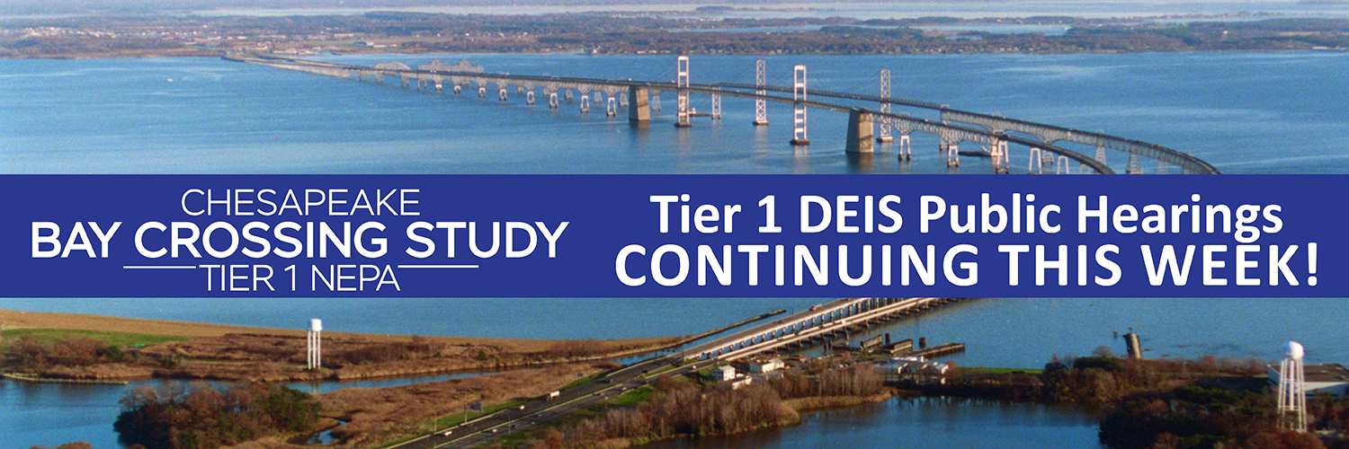 Tier 1 DEIS Public Hearings - Follow li nk to learn more