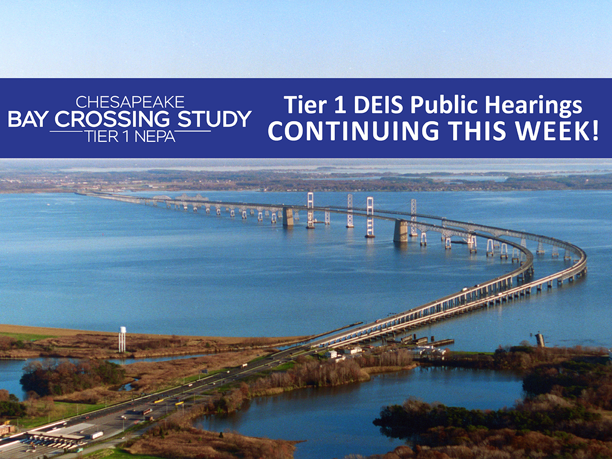 Tier 1 DEIS Public Hearings - Follow li nk to learn more